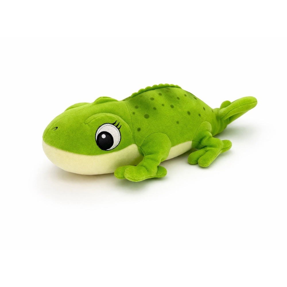 Green Chameleon Lizard Plush Toy Stuffed Animal Spotted‎ Soft 12 Inch Kids Gift